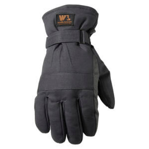 Men’s WearPower Black Waterproof Outdoor Synthetic Palm Winter Work Gloves