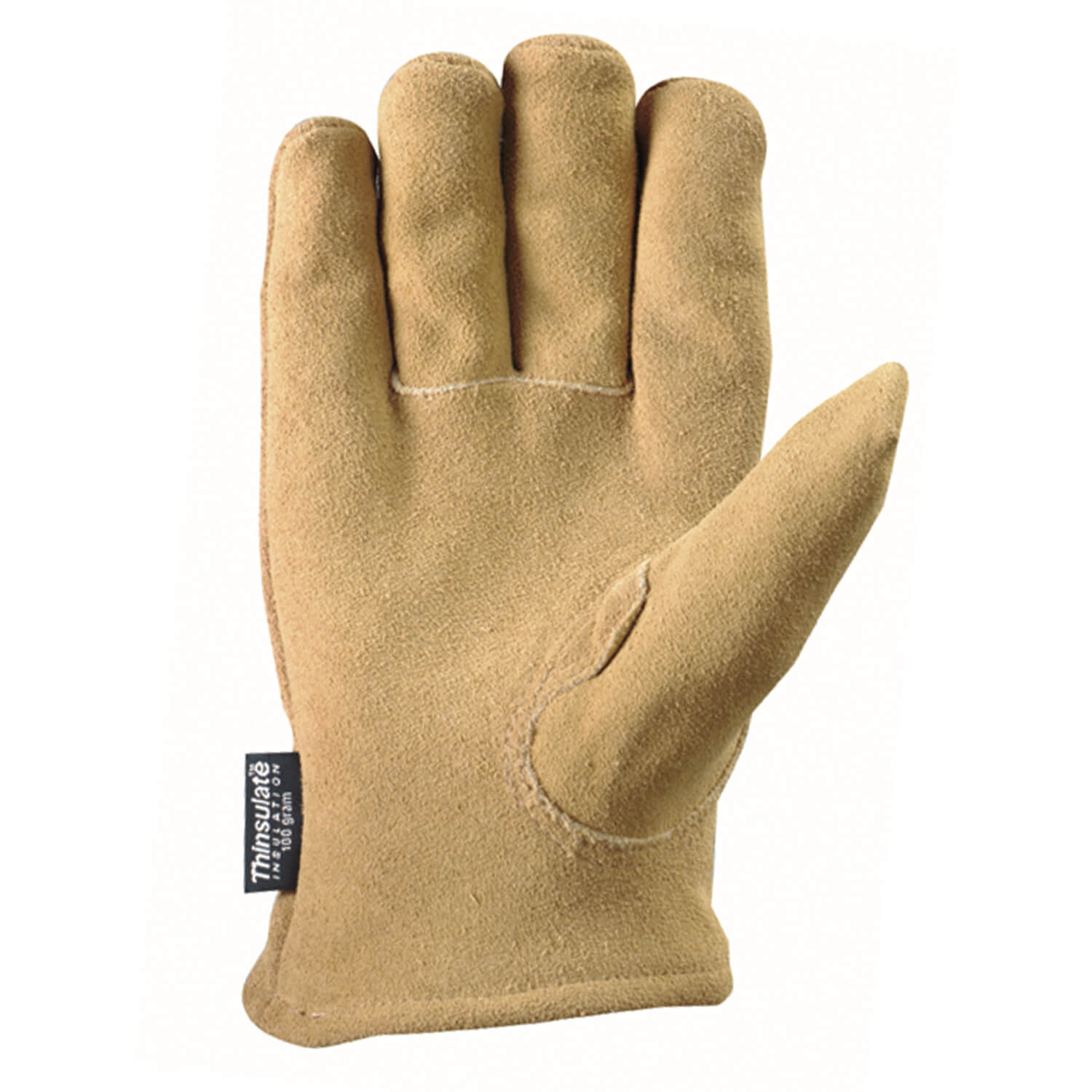 Wells Lamont Deerskin Full Split Leather SlipOn Winter Gloves