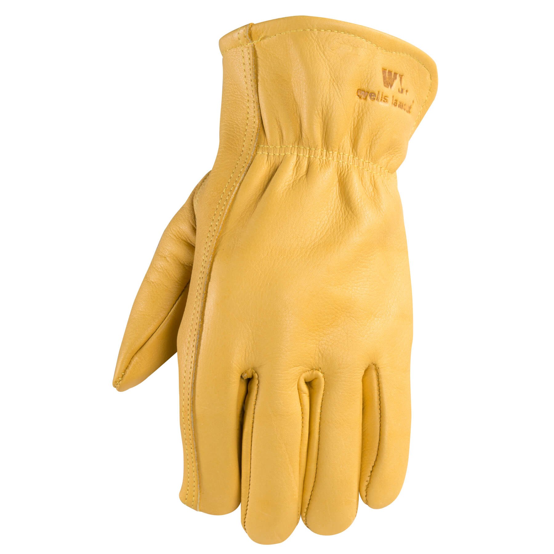 Cowhide Full Leather Slip On Work Gloves Wells Lamont