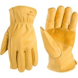 Men's Cowhide Leather Shirred Wrist