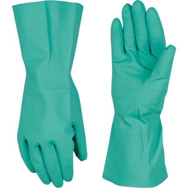 Men's Nitrile Coated Embossed Grip 13-Inch Gauntlet Cuff