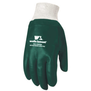 PVC Coated Knit Wrist Chemical Gloves