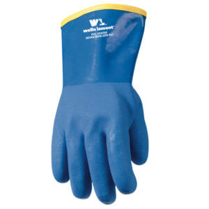 Men’s Winter Lined Heavy Duty PVC Coated Chemical Gloves