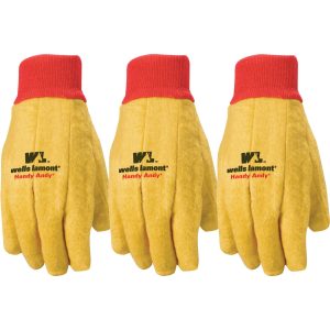 Handy Andy Chore Gloves, 3 Pair Pack