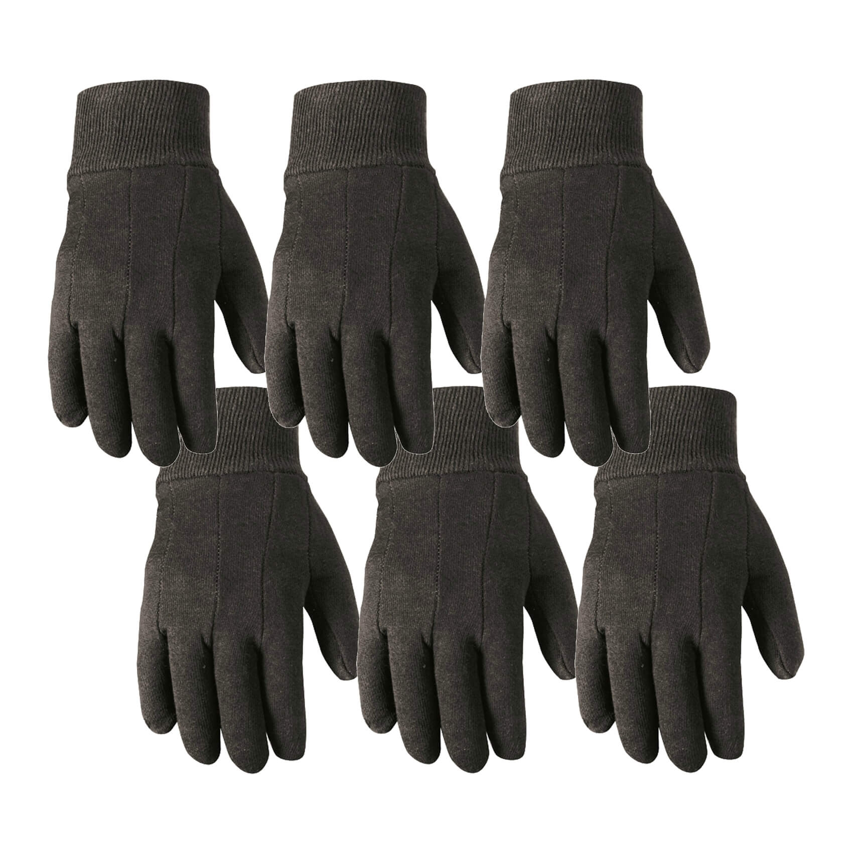 Wells Lamont | Jersey Gloves, 6 Pair Pack