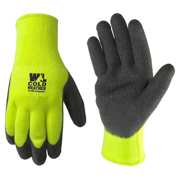 Youth Latex Coated Winter-Lined Knit Wrist