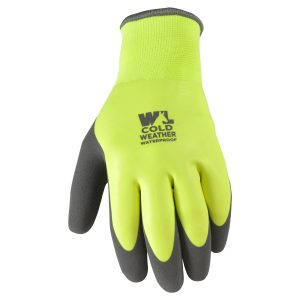 Men’s Double Coated Latex Grip Winter Work Gloves