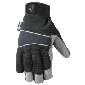 Men’s Hybrid Synthetic Leather Palm Winter Work Gloves