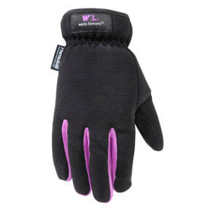 Men’s Synthetic Leather Palm Touchscreen Winter Gloves