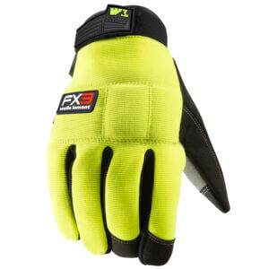 Men’s FX3 Hi-Visibility Padded Palm Winter Work Gloves