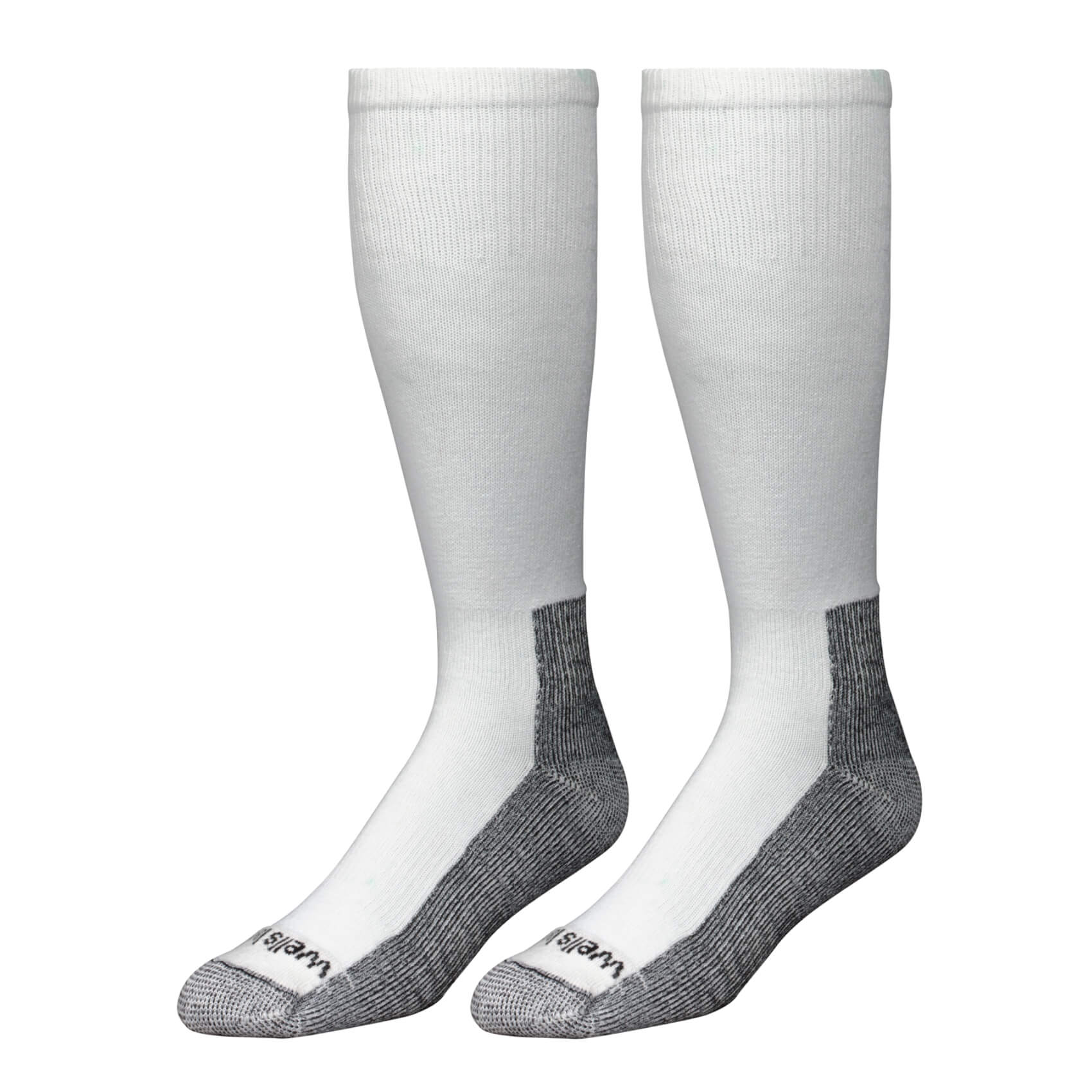 White Boot Work Socks Wells Lamont