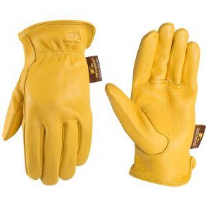 Women's Deerskin Leather Elasticized Wrist