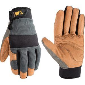 Men's Pigskin Leather Hybrid Adjustable Wrist