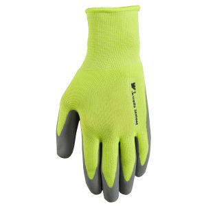 Men’s Hi-Visibility Foam Latex Coated Grip Gloves