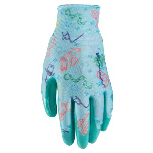 Kids Nitrile Coated Grip Gloves