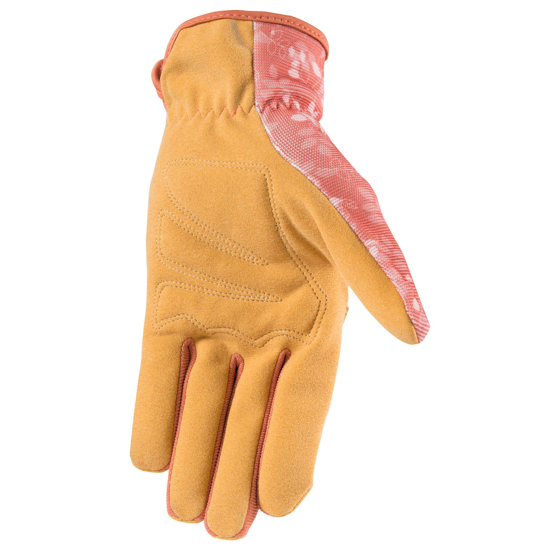 Wells Lamont HiDexterity Floral Synthetic Leather Palm Gloves