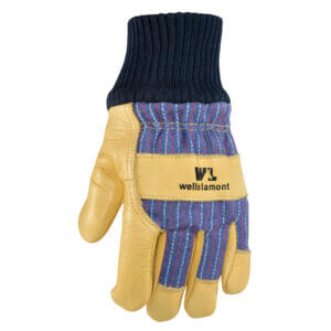Kids Insulated Cowhide Leather Palm Gloves, Ages 7-12