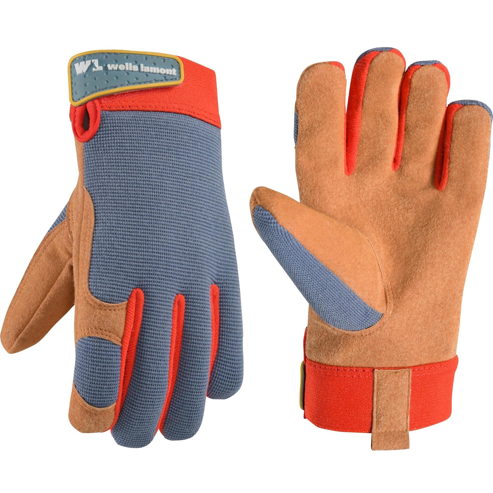 Kids Synthetic Leather with Adjustable Wrist Wells Lamont