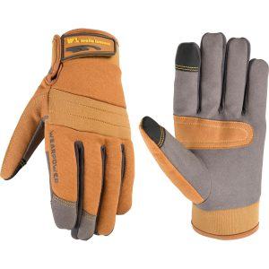 Men's Synthetic Leather Hybrid Adjustable Wrist