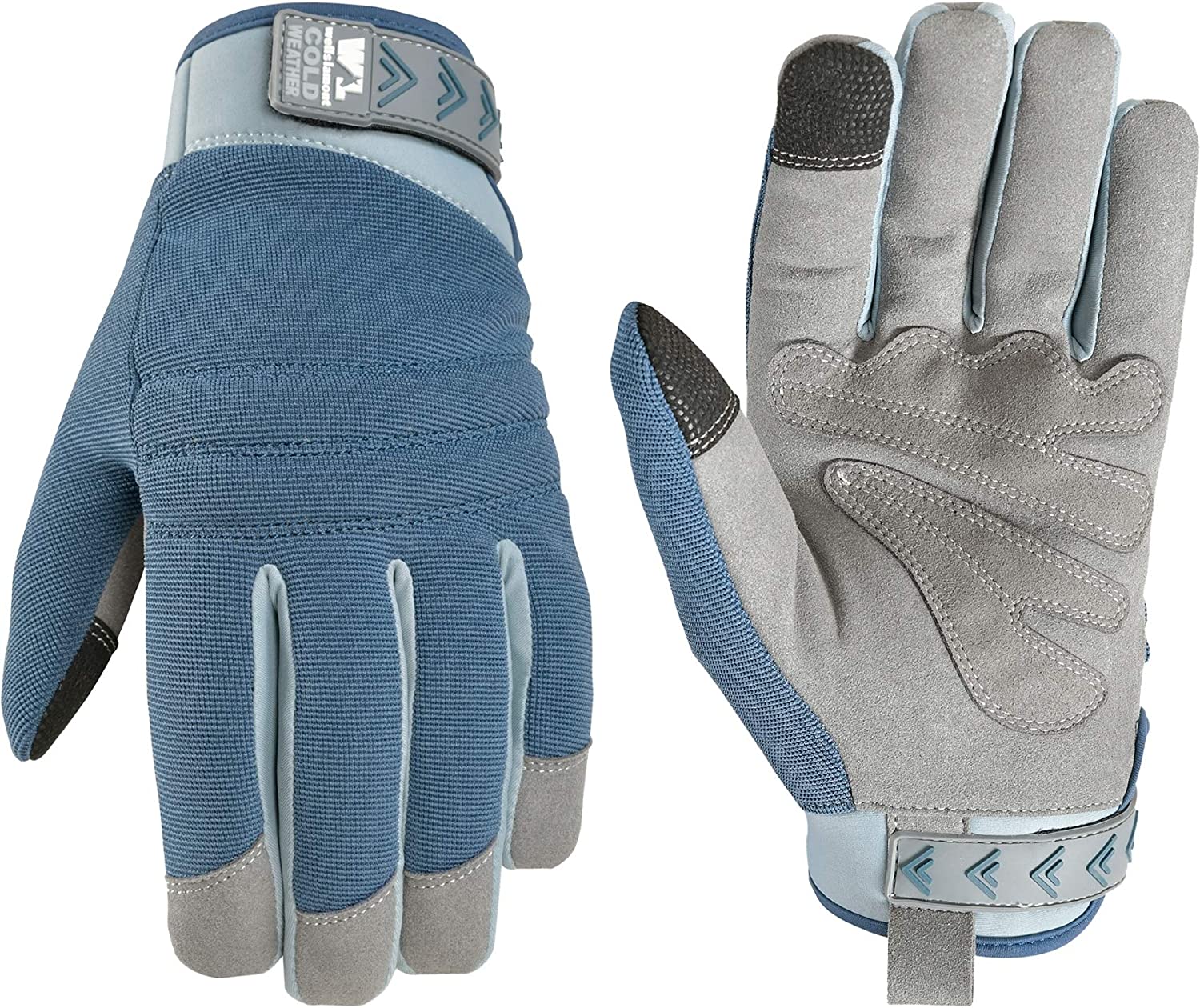 Wells Lamont Women's Winter Gloves, Insulated Sherpa For Cold Weather, Cream
