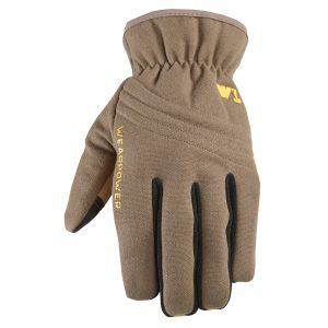 Wells Lamont Men’s Insulated Wearpower Synthetic Leather Slip-On Cold Weather Work Gloves