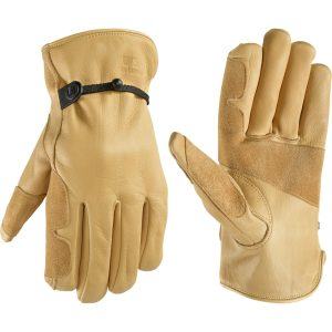 Men's Cowhide Leather Ball and Tape Wrist