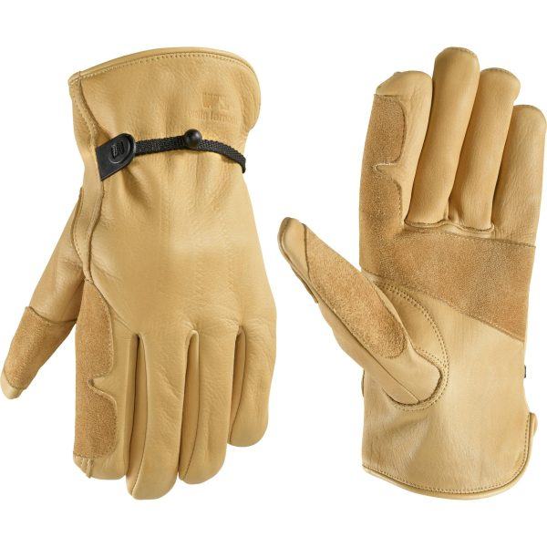 Men's Cowhide Leather Ball and Tape Wrist
