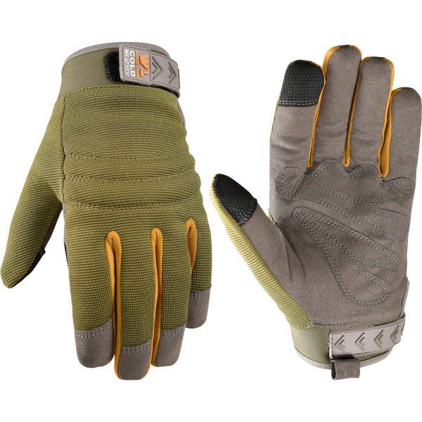 Women's Synthetic Leather Insulated Adjustable Wrist
