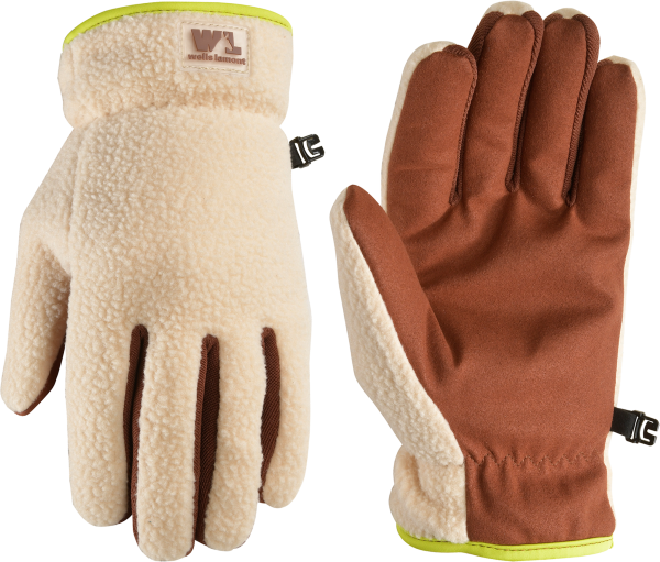 Women’s Soft Sherpa Shirred Wrist